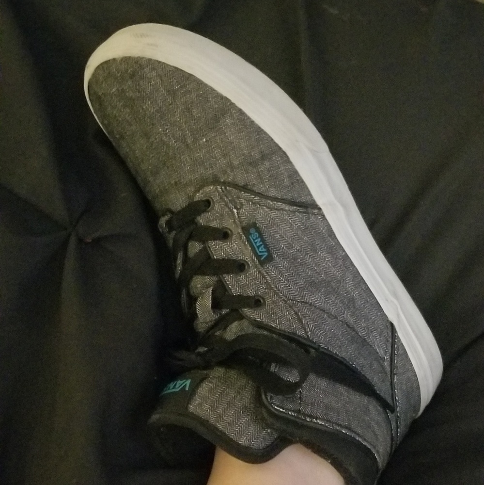 High top charcoal Vans